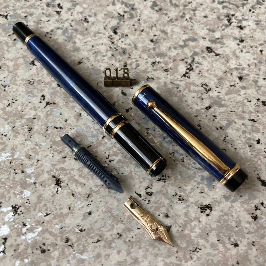 セーラー SAILOR シルバー 18K 刻印 ペン先18K 万年筆