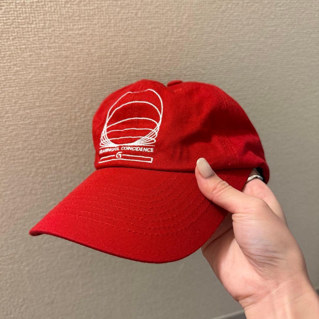 GADID ANONIEM ガディッドアノニム CAP キャップ 赤