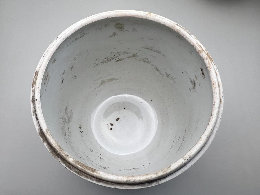 スペード　粉彩茶壺①　牡丹福寿文　同治年製在印　骨董品 時代品 中国美術