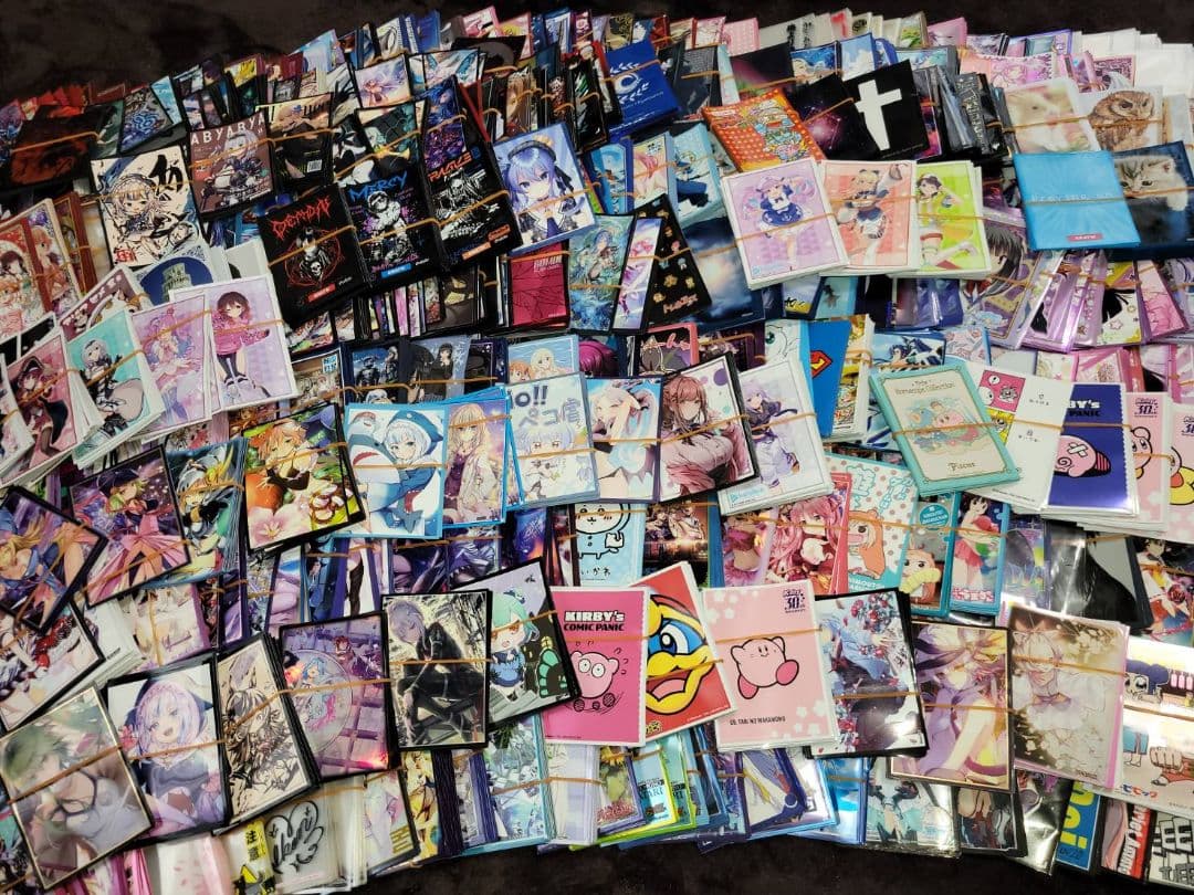 キャラスリーブ まとめ 大量 超大量 無地なし スリーブ カードプロテクター　② キャラスリーブ まとめ 大量 超大量 無地なし スリーブ カード