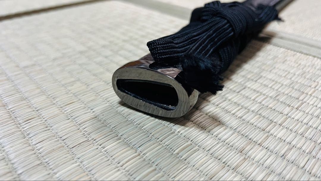 模造刀 国光刃文写し 豪壮 樋入り刀身 西郷隆盛 愛刀 薩摩拵 251014-2