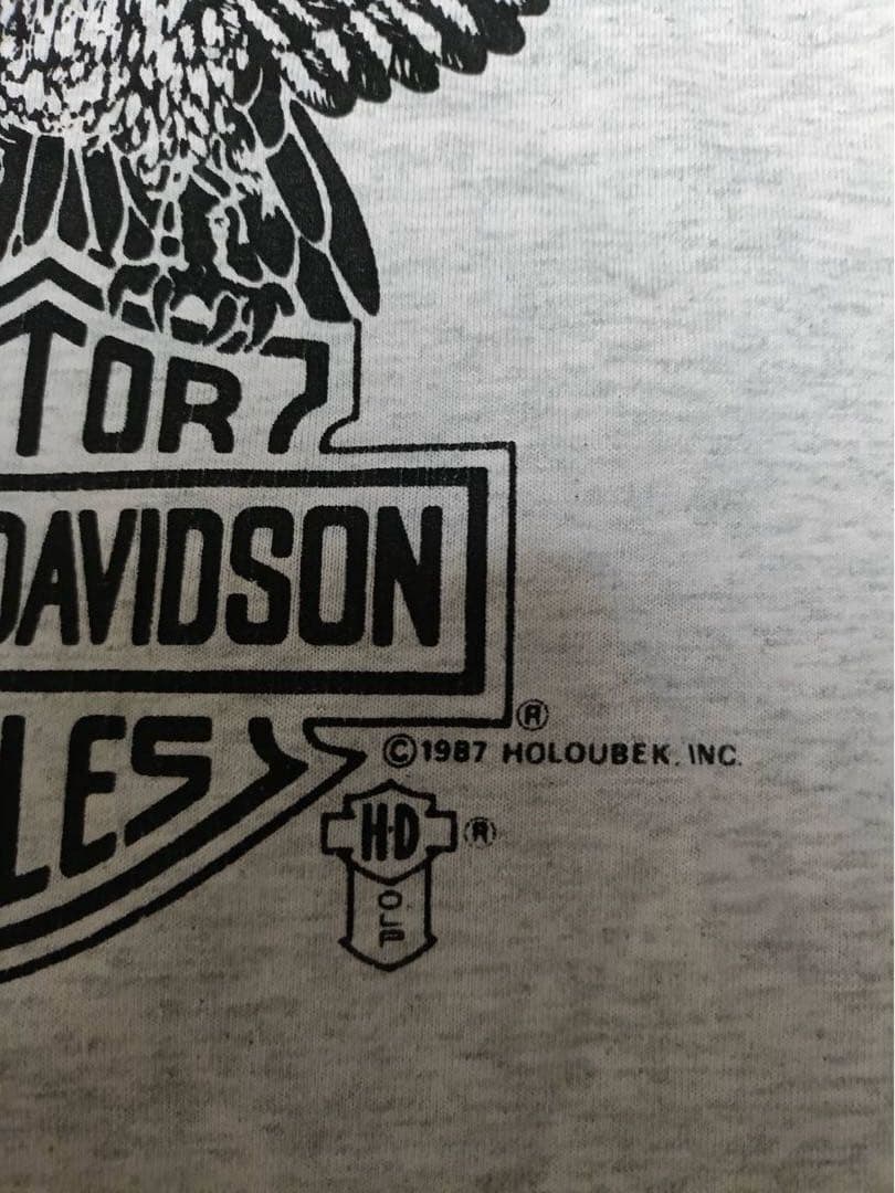 L】©️1987-Harley-DavidsonT_USA製_ウィング_フロリダ