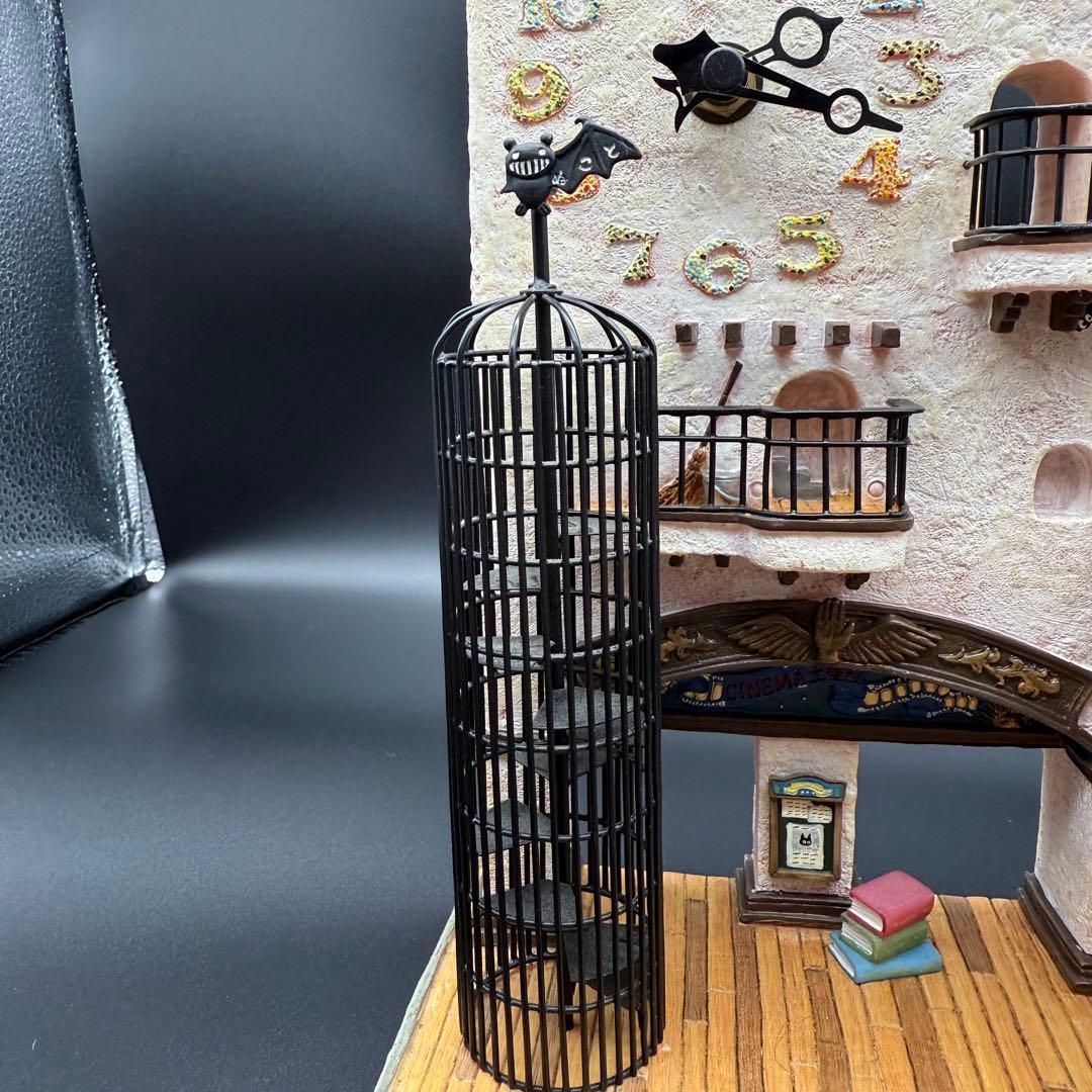 希少】三鷹の森ジブリ美術館 中央ホール ジオラマ置き時計 箱付