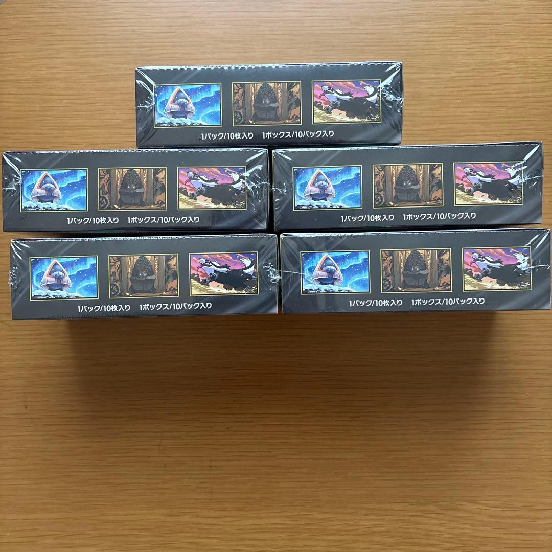 ポケモンカード MEGA ドリームEX 5BOX シュリンク付き