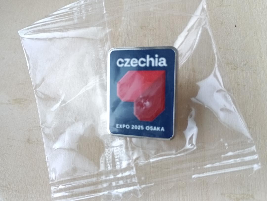 EXPO2025 大阪関西万博 チェコ 公式 ピンバッジ トートバッグ 非売品