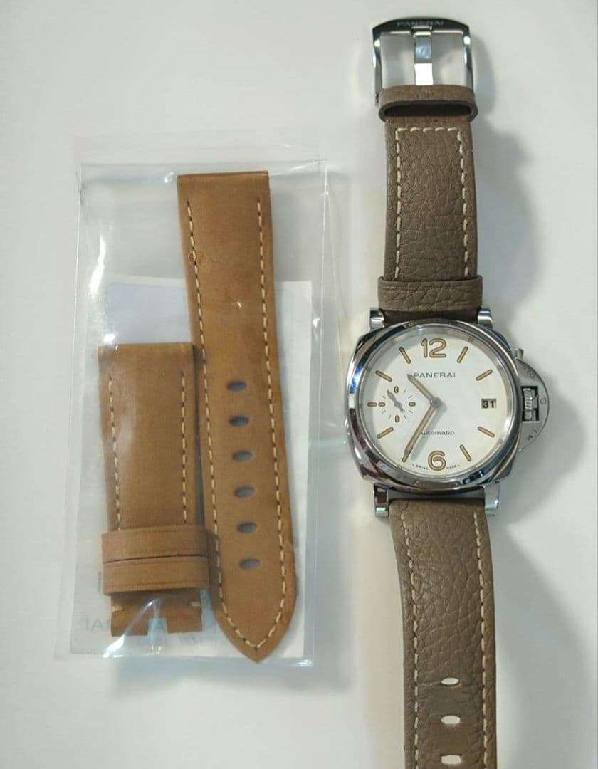 パネライ ルミノール ドゥエ PANERAI 純正ベルト カーフ スウェード 楽天市場】【 for PANERAI 】 本革製 スエード 時計ベルト 時計バンド