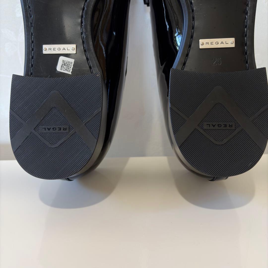 リーガル REGAL オペラパンプス ローファー 425R ブラック 25cm