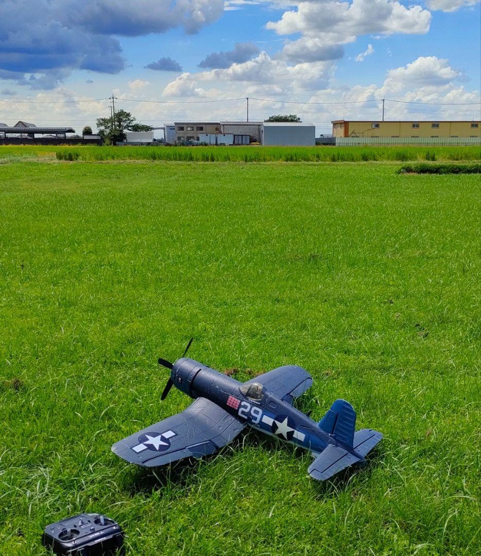 F4U コルセア　ラジコン飛行機　電動