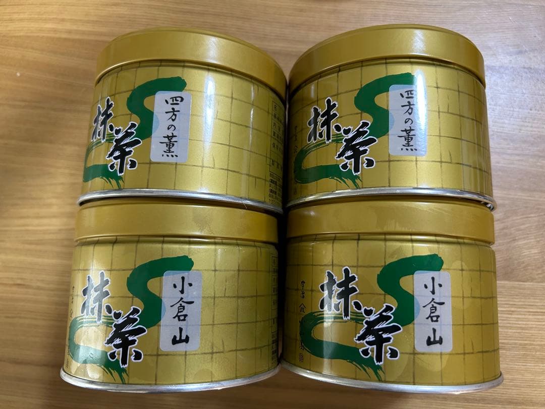 京都宇治抹茶 山政小山園 さみどり、四方の薫、小倉山30g 10