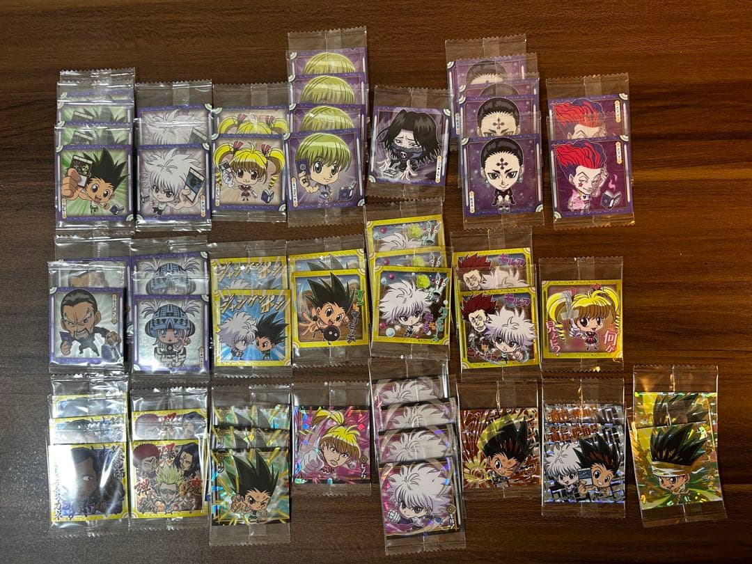 ハンターハンターウエハース　1弾〜８弾　まとめ売り！