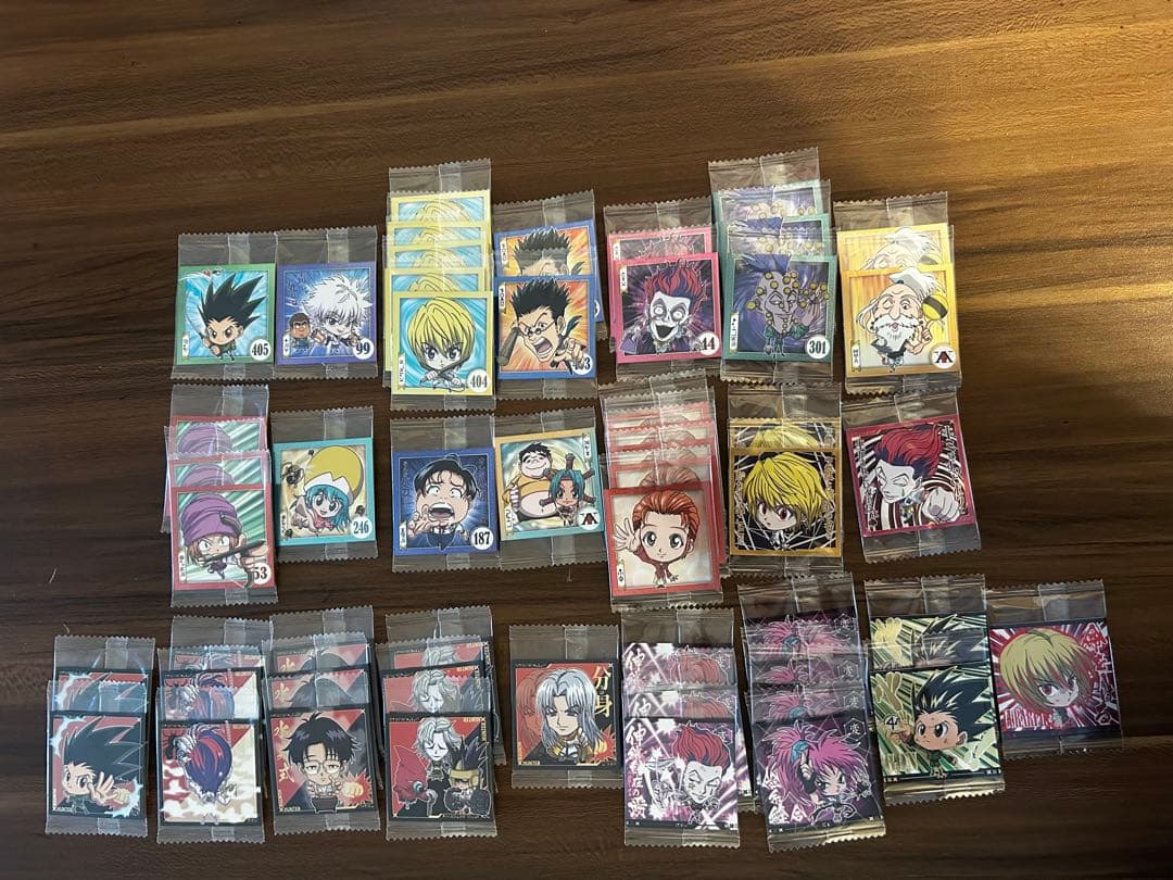 ハンターハンターウエハース　1弾〜８弾　まとめ売り！