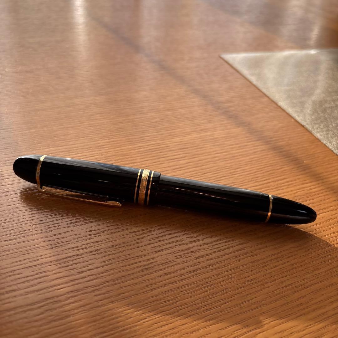 モンブランマイスターシュテュック149万年筆14K MONTBLANC モンブラン 万年筆 マイスターシュテュック 149 ブラック