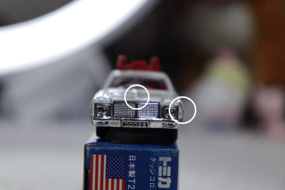 日本製　トミカ　アメリカンポリスカーフェア　ダッジコロネット　カスタム　F8