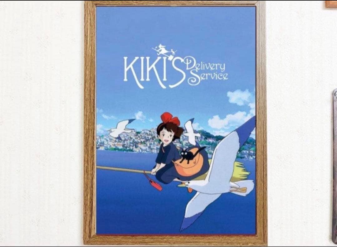 魔女の宅急便ジブリフォトフレームA4サイズ - メルカリ
