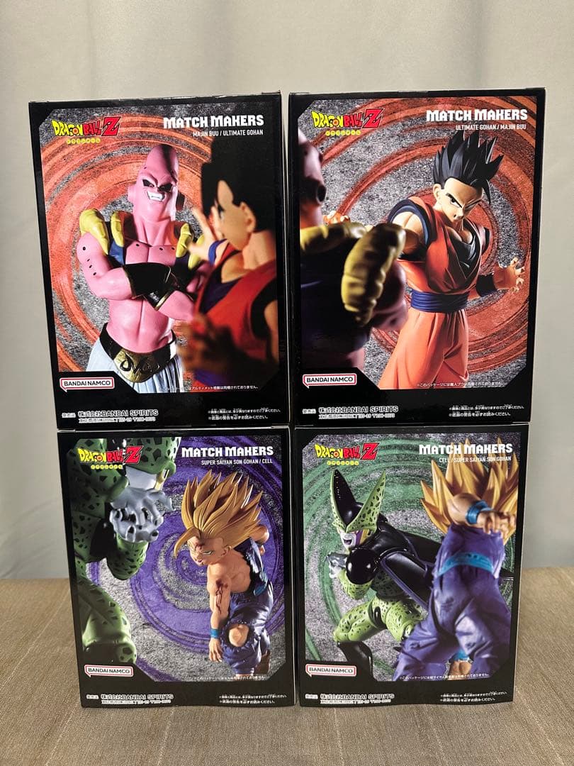 ドラゴンボール フィギュアセット MATCH MAKERS 4種 - メルカリ