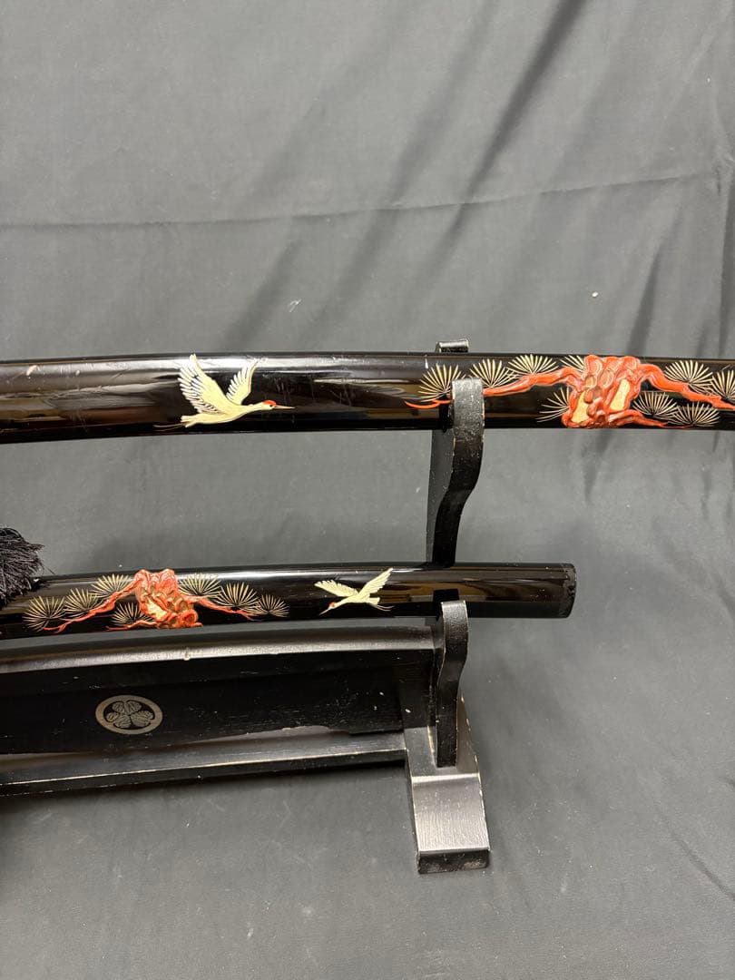 模造刀　日本刀　まとめ　7振り　太刀　脇差　白鞘　刀掛け2個付き