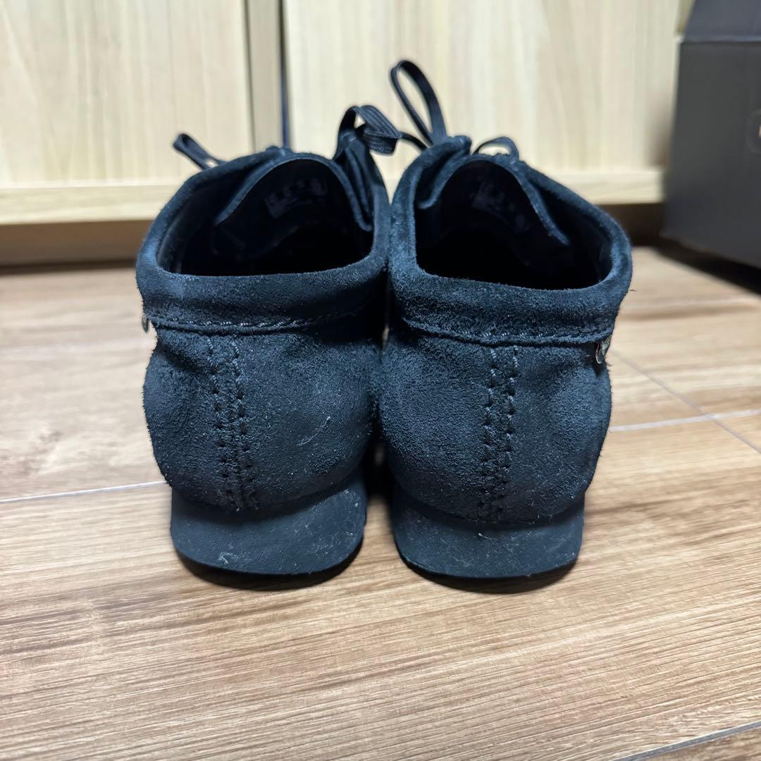 Clarks ワラビーゴアテックス ブラックスエード UK6.5