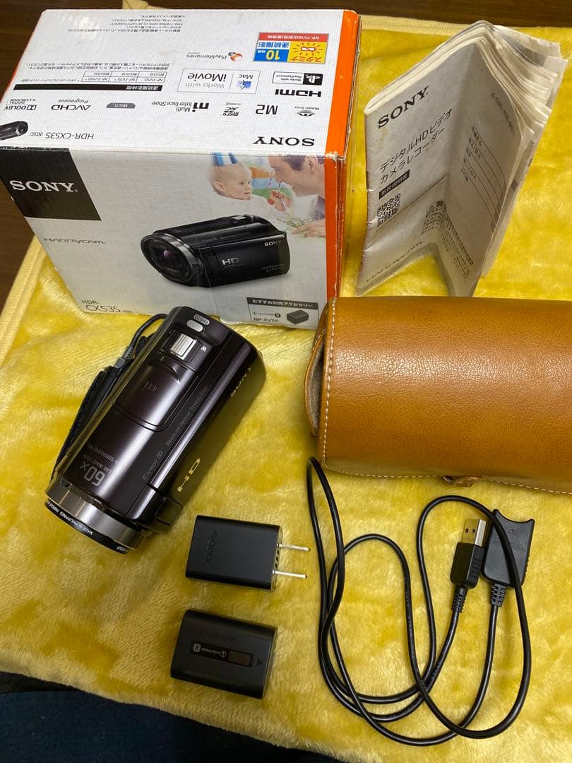 SONY HDR-CX535 ビデオカメラ