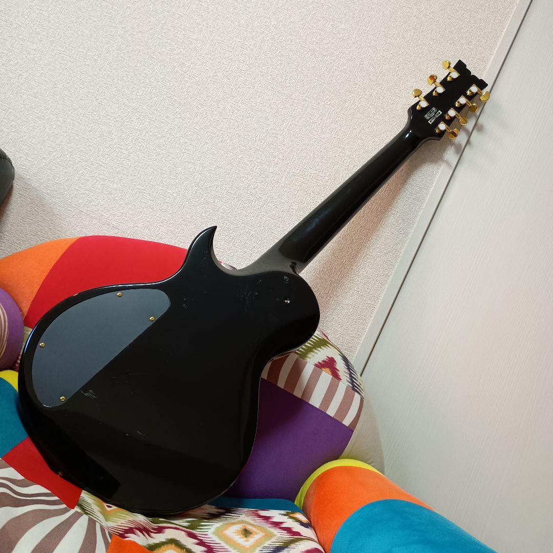 7弦ギター Ibanez ARZ307 ゴールドパーツ 改造多数