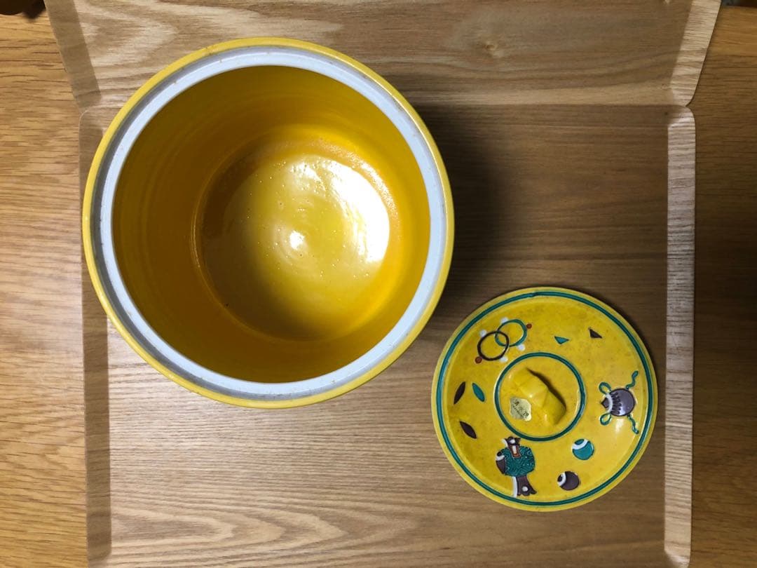 色絵四君子水指 茶道具懐石茶箱鵬雲斎坐忘斎淡々斎即中斎而妙斎棗茶杓