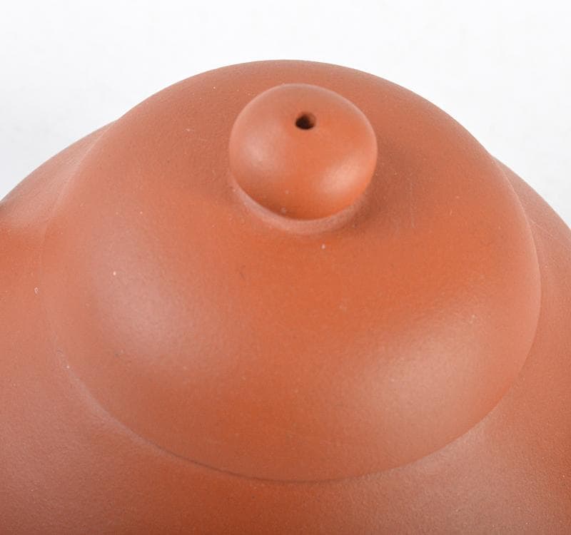 中国 荊渓恵孟臣製 紫砂 朱泥 急須 茶壷 V R4446