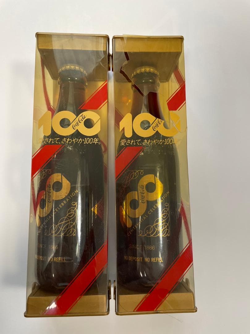 コカコーラ 100周年記念限定品 コカ・コーラ100周年記念ボトル 3種類