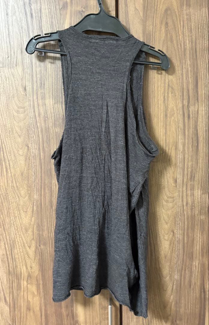 JULIUS ユリウス ディストーテッドタンクトップ 1 WOOL SILK ユリウス