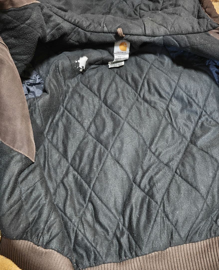 m*a様 カーハート アクティブジャケット ブラウン small