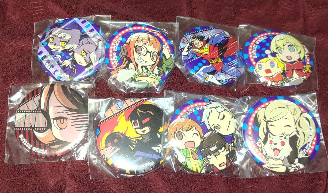 ペルソナQ2 PQ2 LINE 缶バッジ 6個セット ペルソナQ2 ニュー シネマ