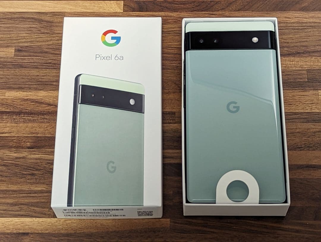 Google Pixel 6a 128GB セージ（本体カバー付）