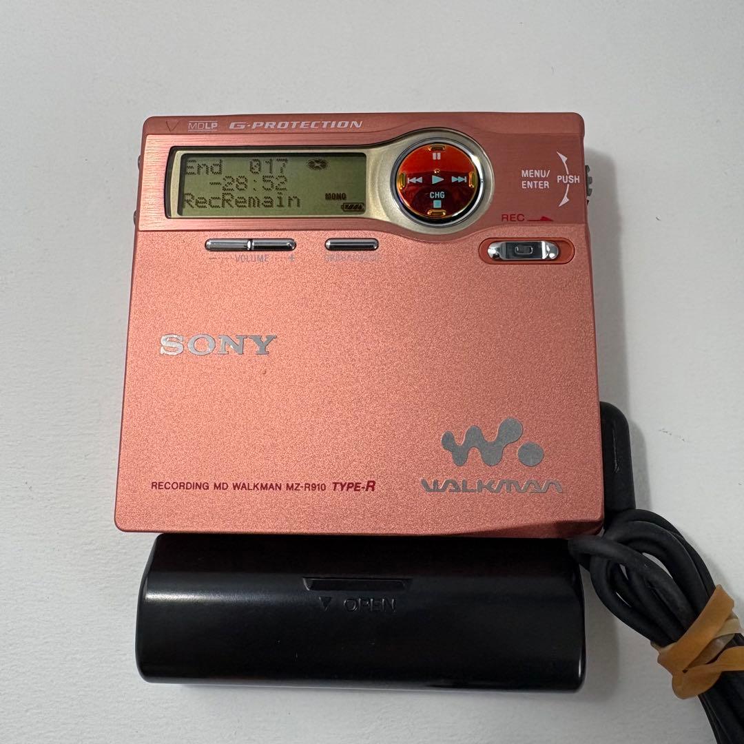SONY MZ-R910 ポータブルMDプレーヤー Amazon.co.jp: SONY ソニー MZ