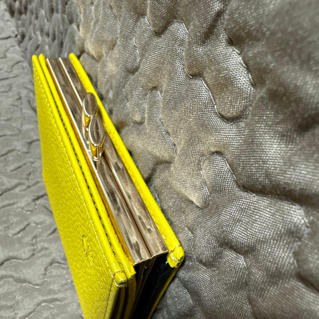 皇居 財布 イエロー 二つ折り 菊の紋 - メルカリ