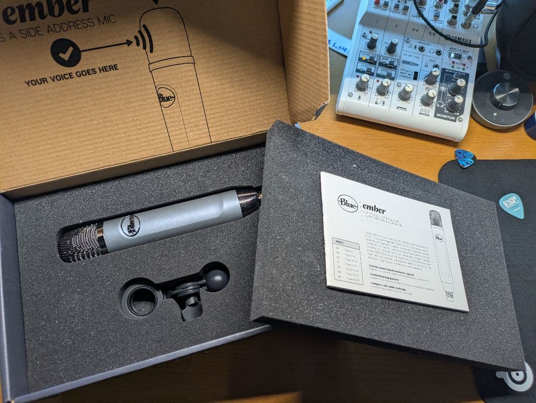 【極美品】Blue Ember コンデンサーマイク / 箱、付属品完備
