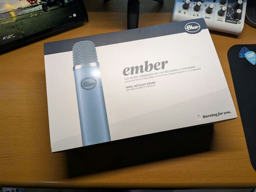 【極美品】Blue Ember コンデンサーマイク / 箱、付属品完備