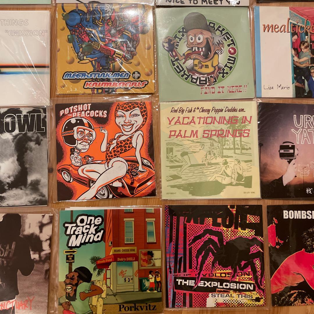 パンク 7インチレコード25枚セット J-PUNK スカコア ミクスチャー　小島