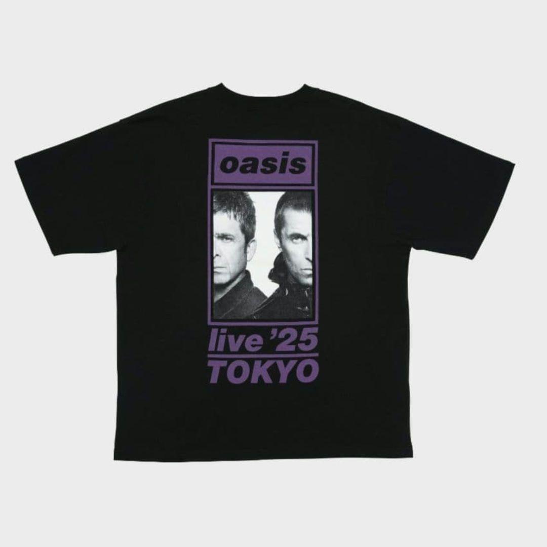 値下げ待ち❌　Mサイズ　oasis 東京限定Tシャツ 10/25　ポスターセット