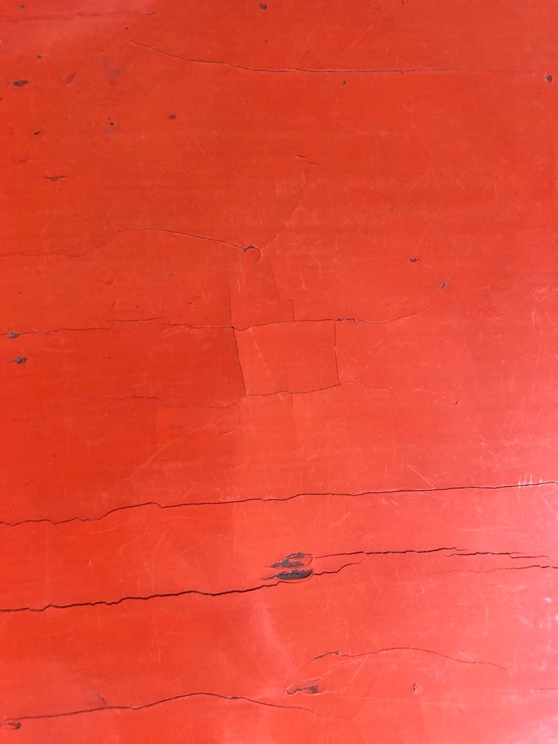 古美術 根来 隅切盆(折敷)