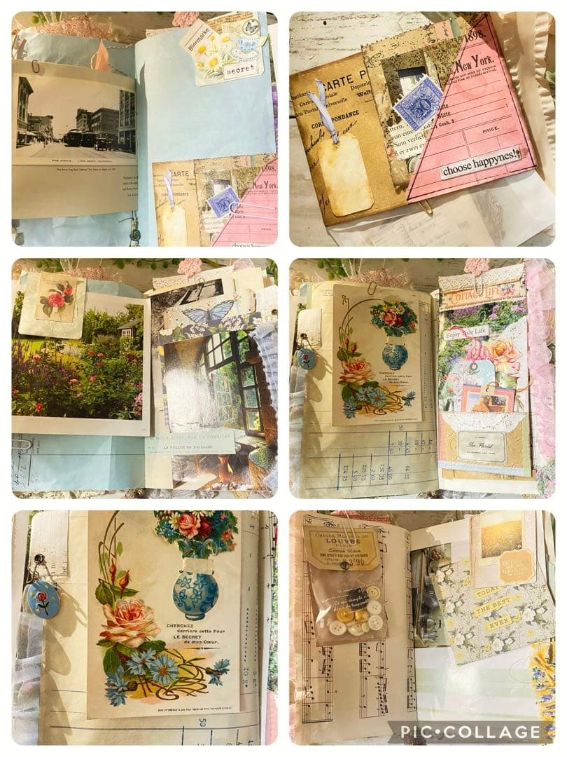 ジャンクジャーナル junk journal★雑記帳 ★