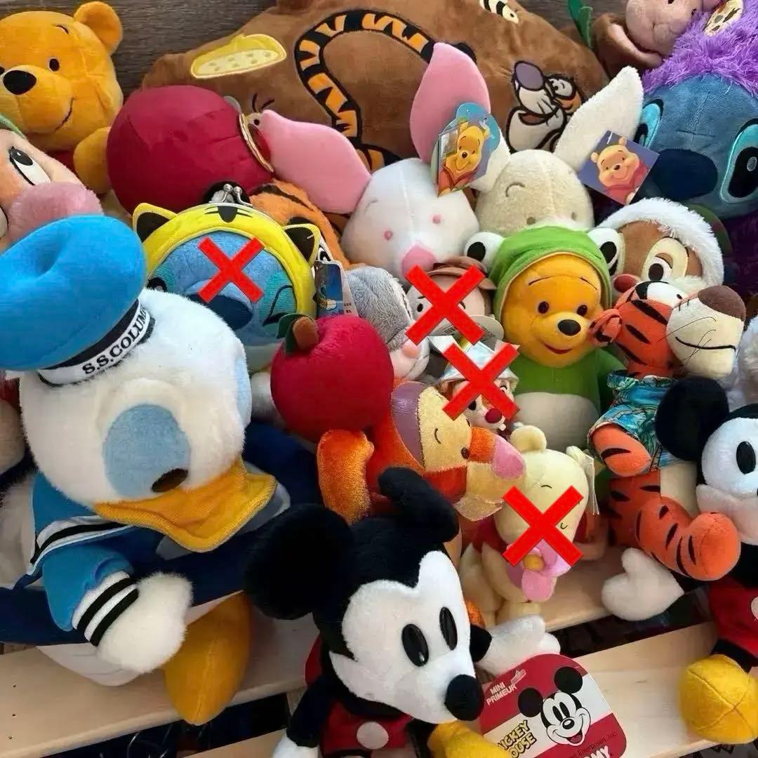 ディズニー　ぬいぐるみ　マスコット　大量　まとめ売り　セット