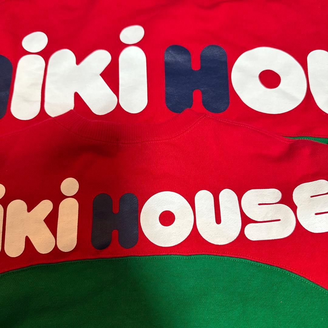 ミキハウス トレーナー マルチカラー 親子リンク おそろい 100 M