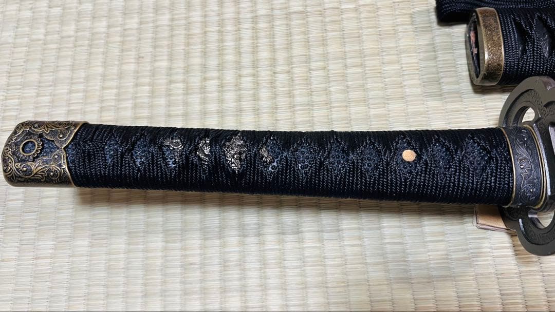 模造刀 大刀 武田二十四将 山本勘助佩刀 太刀 拵え 251012-3