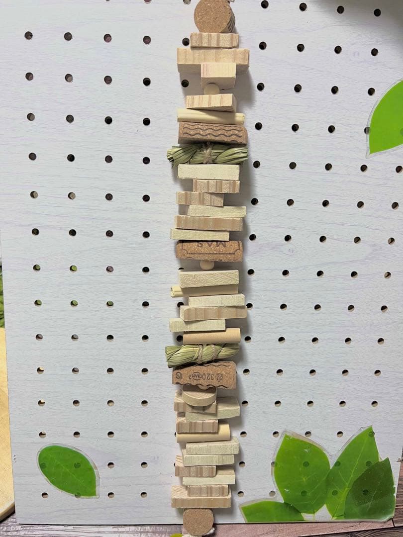 鳥おもちゃ インコおもちゃ 少し長めの破壊系おもちゃ バードトイ