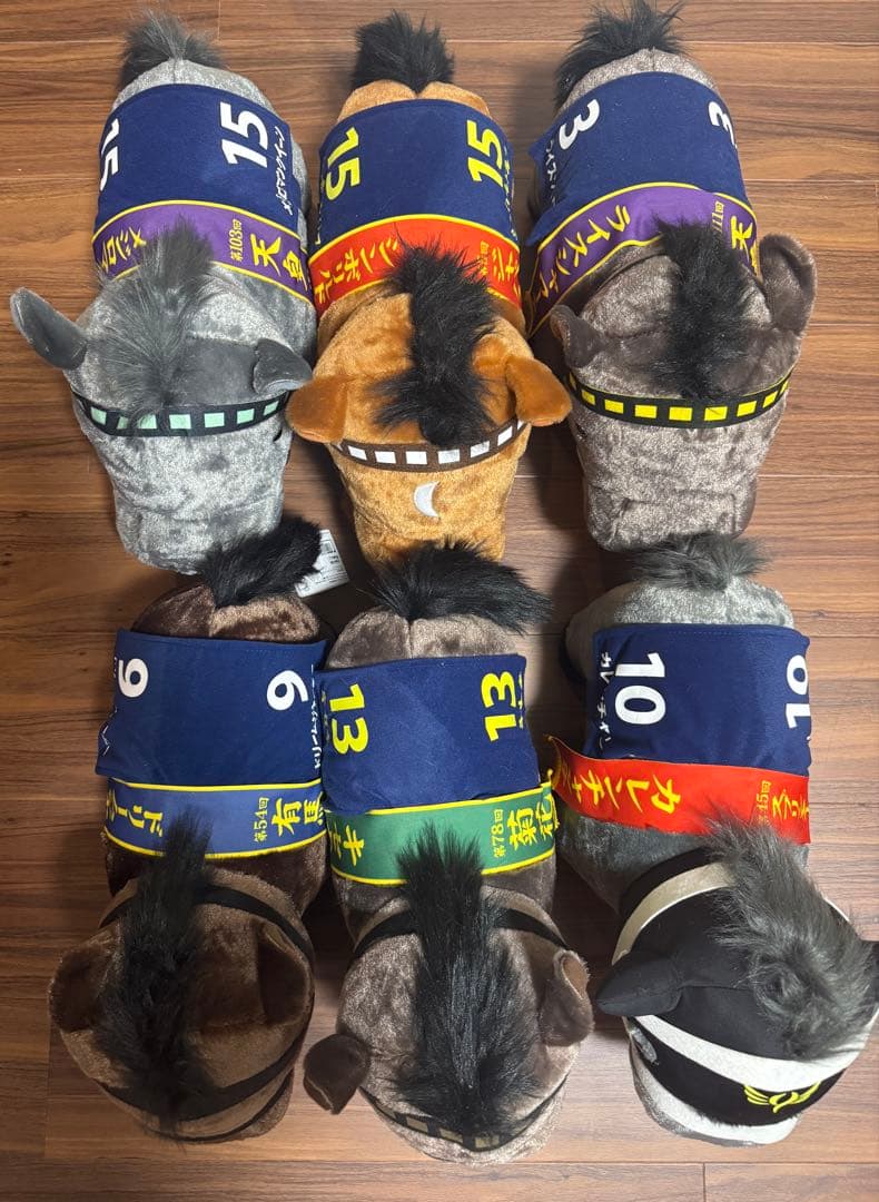 【おこさん専用】サラブレッドコレクション　ぬいぐるみ馬 まとめ売り8体セット