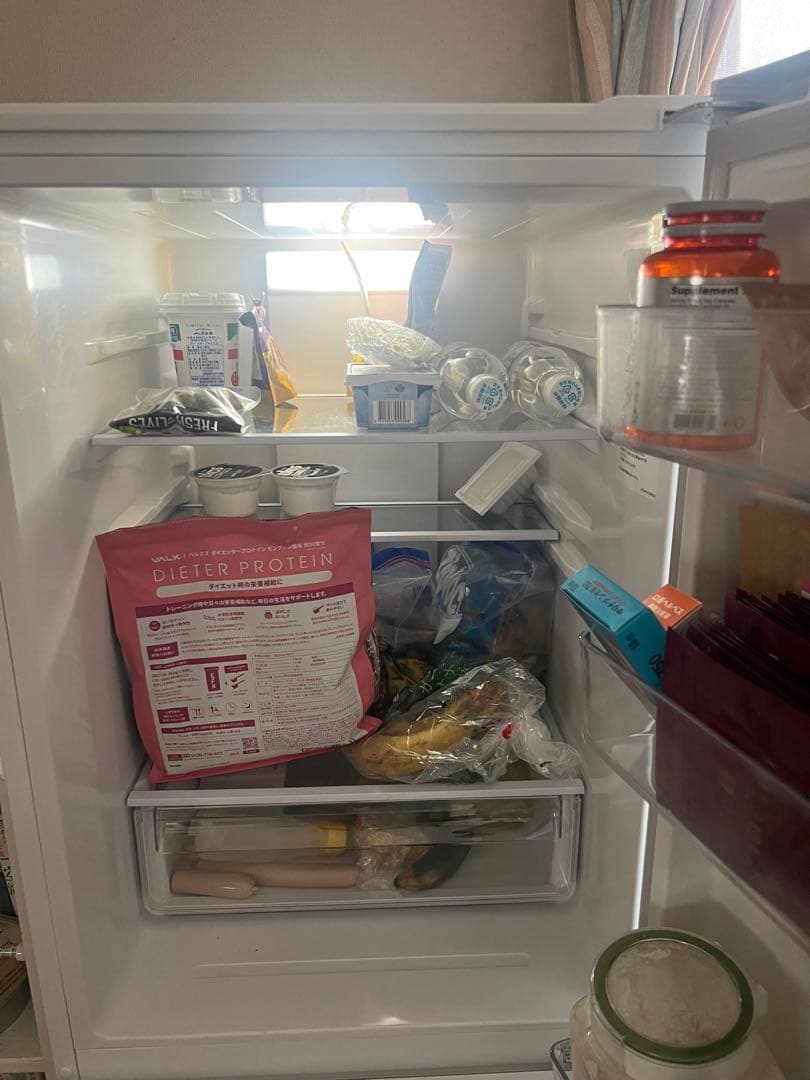 S*)様 2025年製 AQUA冷蔵庫 201L 2ドア 冷凍庫AQR-20R(