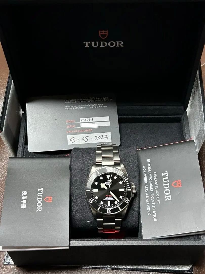 TUDOR Pelagos 自動巻き腕時計 39mm 黒 チューダー ペラゴス