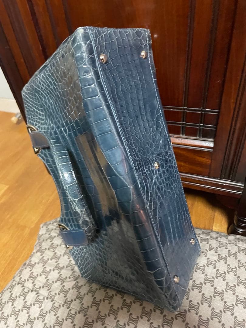 ブルー　ハンドバッグのみ