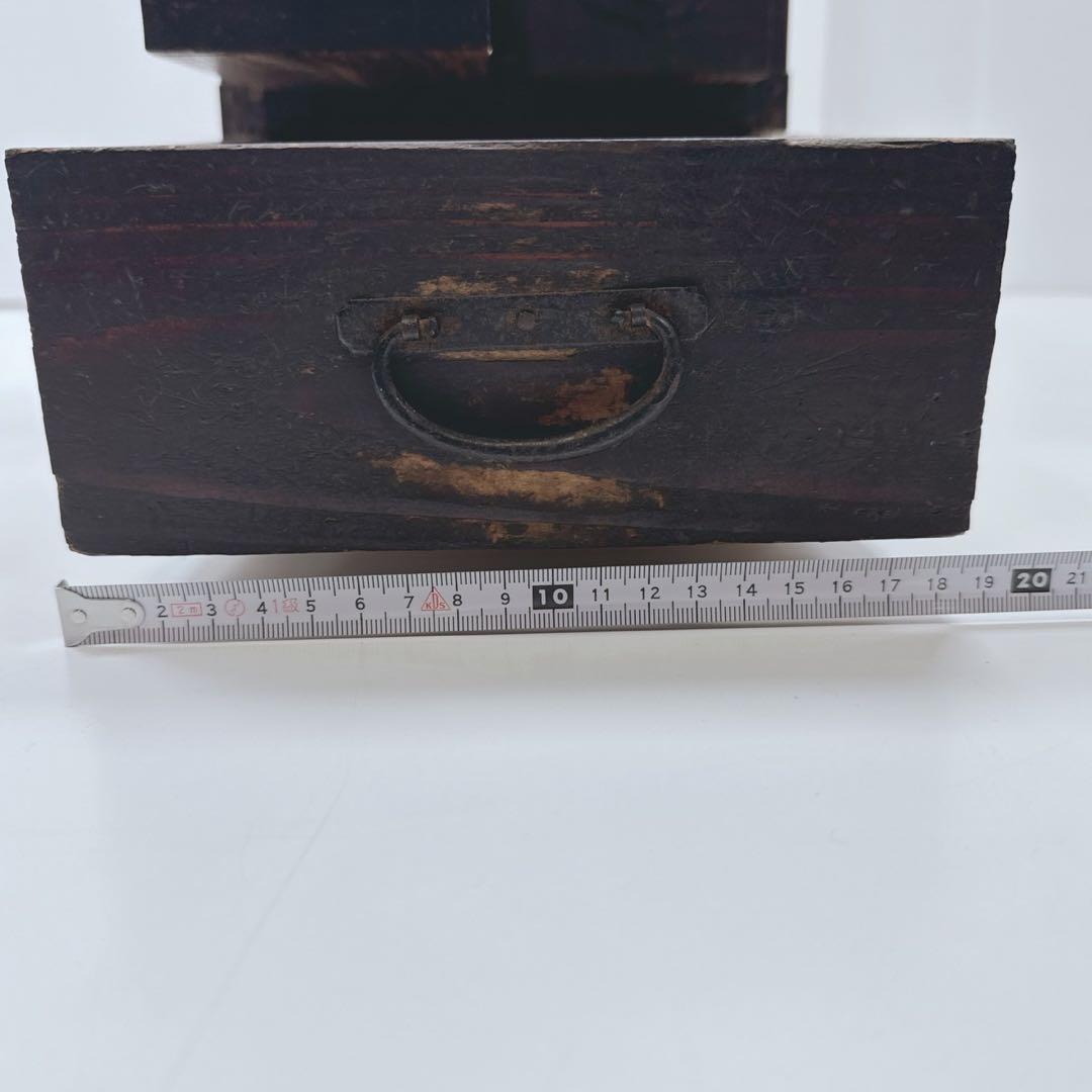 k1458 アンティーク雑貨 和製アンティーク 小引き出し、小箱、小物入れ