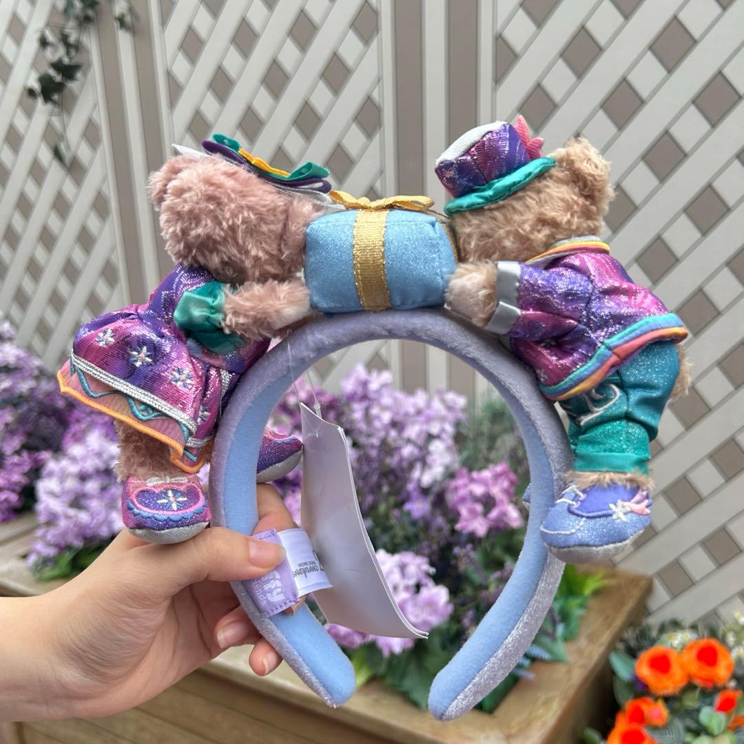 香港ディズニー 20周年】【新商品】ダッフィーフレンズ カチューシャ