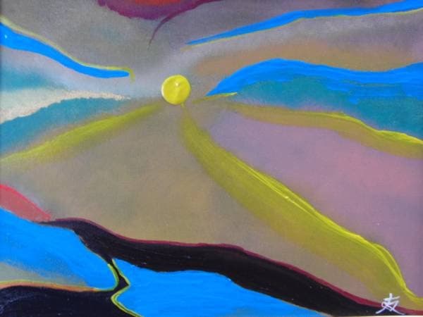 榎俊幸いつまでも油絵日本画アクリルF3