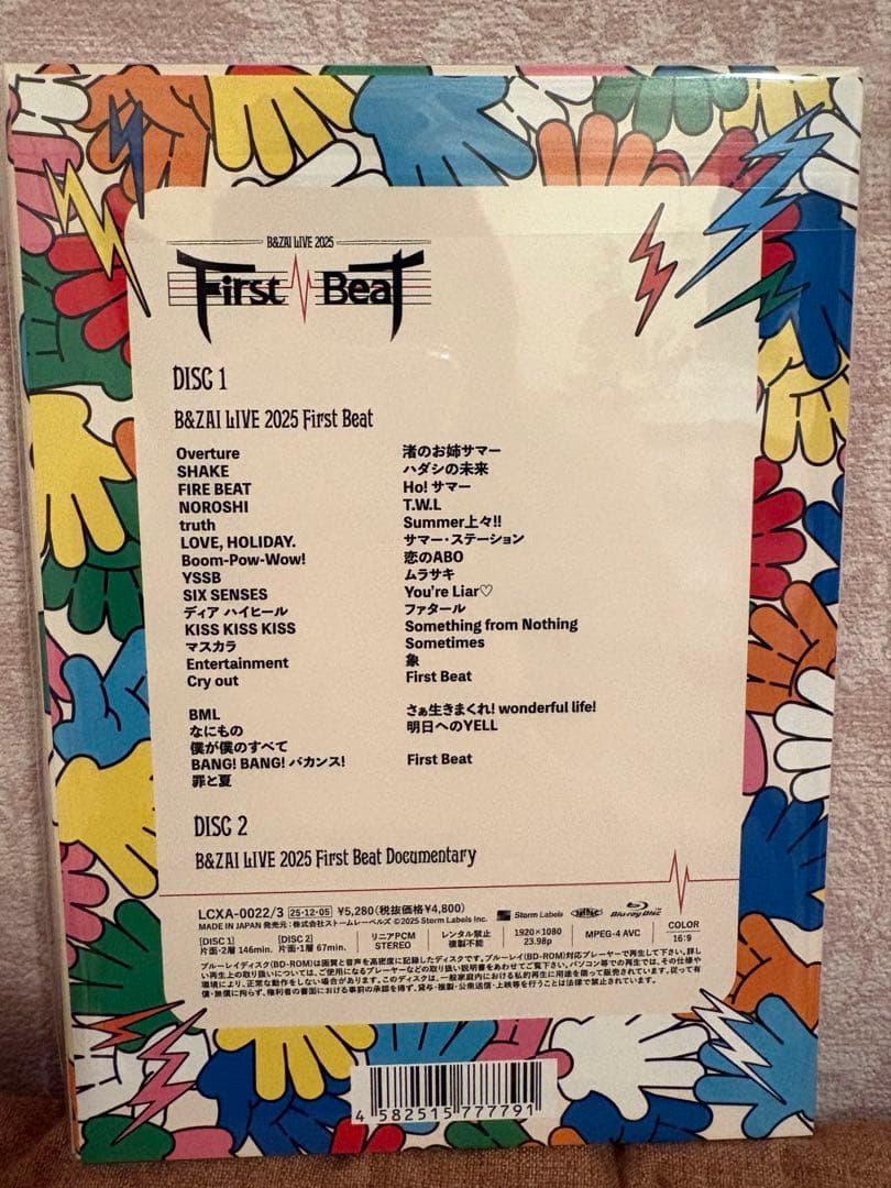 B&ZAI LIVE 2025 First Beat Blu-ray - メルカリ